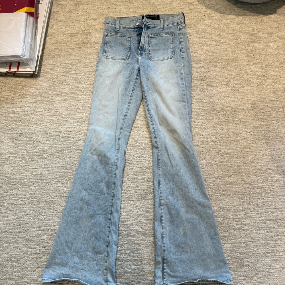 VERONICA BEARD
Florence high-rise flared jeans